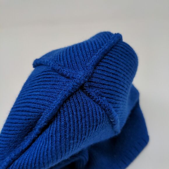 Vintage NFL Blue White Colts Beanie Hat Shane Co. Official Jeweler Embroidered - Picture 13 of 13